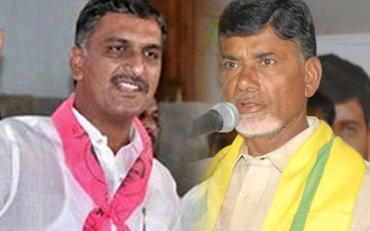 Harish Rao faults Chandrababu in TRS election campaign